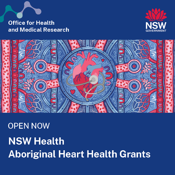 Expressions of Interest for the NSW Health Aboriginal Heart Health Grants are now open