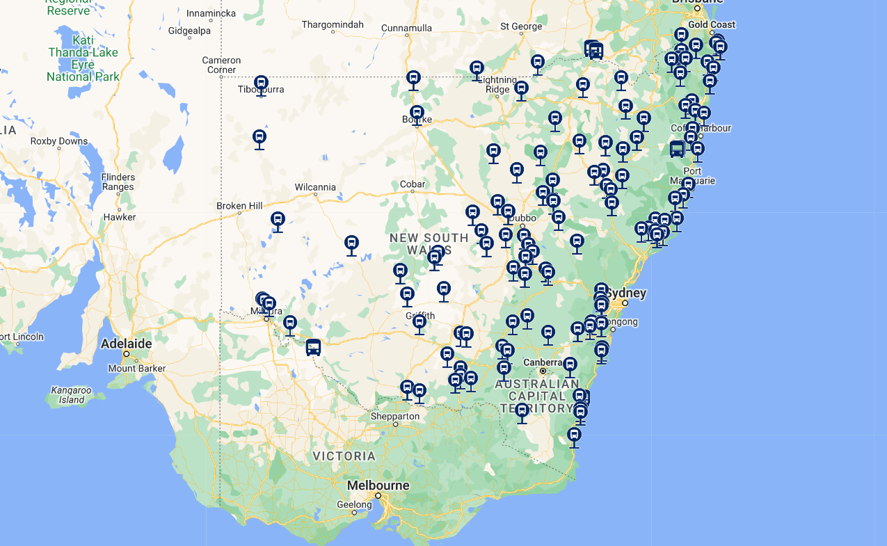 Service NSW Mobile Service Centres